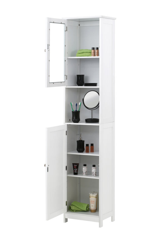 All Home 40 x 189cm Free Standing Tall Bathroom & Reviews Wayfair.co.uk